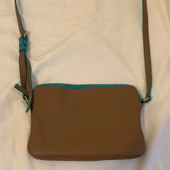 Marc by Marc Jacobs Turquoise and Tan Crossbody Bag - Picture 6 of 14